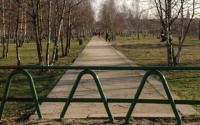 Eine Brücke über den Tunnel