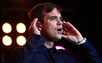 Robbie Williams im Mauerpark