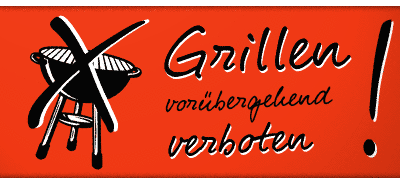 Temporäres Grillverbot im Mauerpark