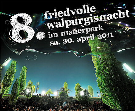 8. Friedvolle Walpurgisnacht im Mauerpark 2011