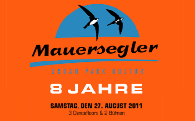 8 Jahre Mauersegler – Geburtstagsparty