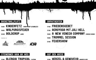 9. Friedvolle Walpurgisnacht im Mauerpark 2012