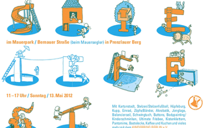 Spielefest für Kinder im Mauerpark