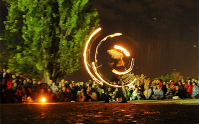 Der Mauerpark tanz erneut friedvoll in den Mai