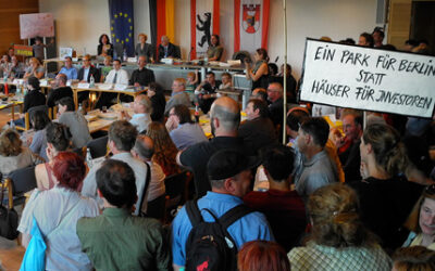 Kasperletheater mit “Wutbürger” und “Betonkopf”