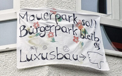 Aktionstag der Mauerpark-Allianz am 7. September