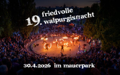 19. Friedvolle Walpurgisnacht im Mauerpark