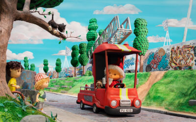 Das Sandmännchen kommt in den Mauerpark